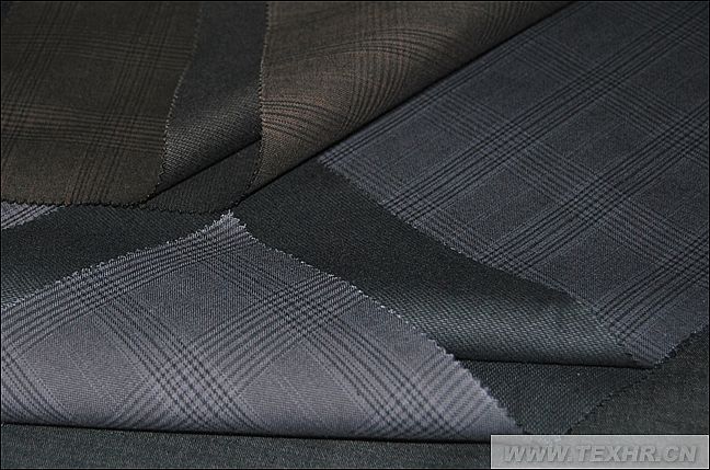 我司生产的色织机织物面料-布艺作品-设计作品